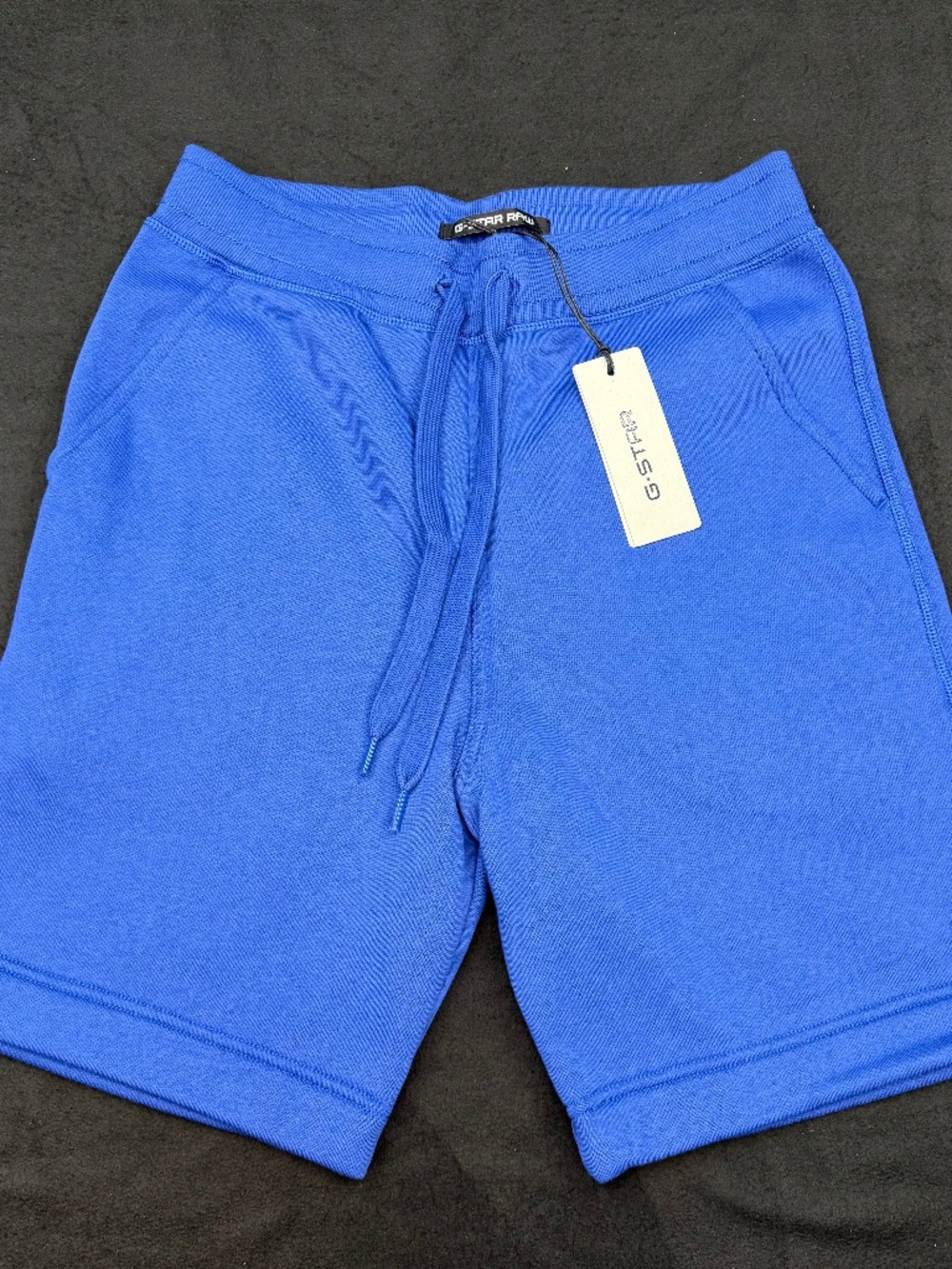 G-Star Premium Core Sweat short  in Pilot Blue - Small